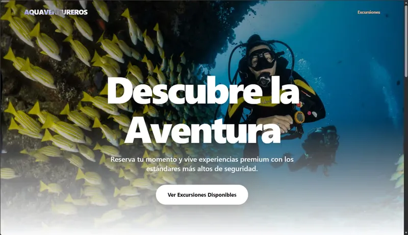 Arquitectura de Aquaventureros Tours