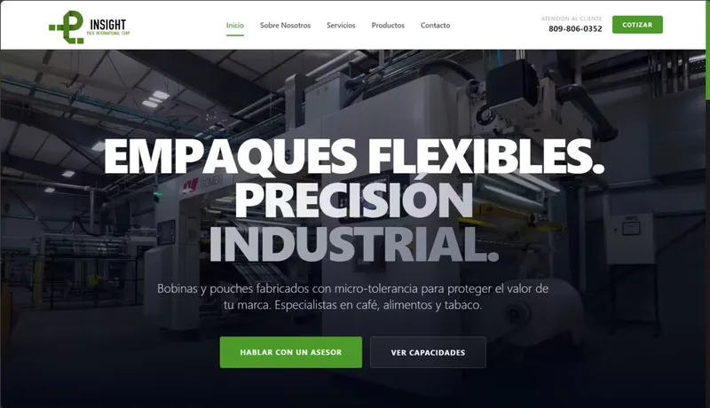 Arquitectura de Insight Pack International